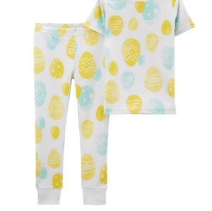 Carter’s snug fit Easter Egg pajama set